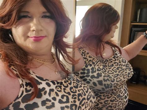 Leopard Bodycon And Black Stockings 7 Pics Xhamster