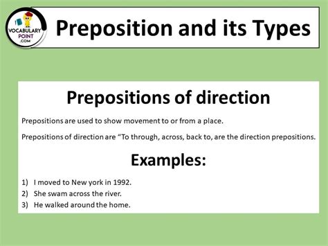 What Is A Preposition Grammar Explained Yourdictionary