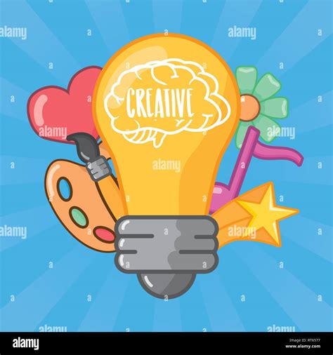 Brain Idea Creativity Stock Vector Image And Art Alamy