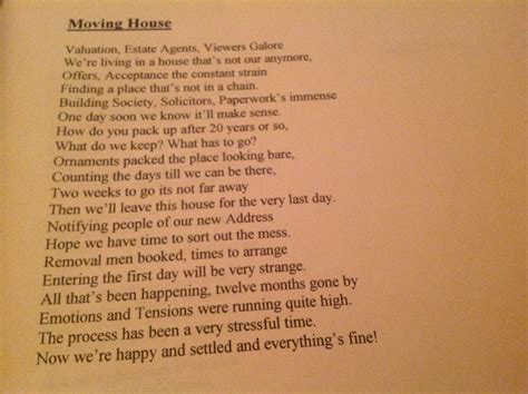I Wrote This 10 Years Ago Moving Is Never Easy For Us It Was Worth It