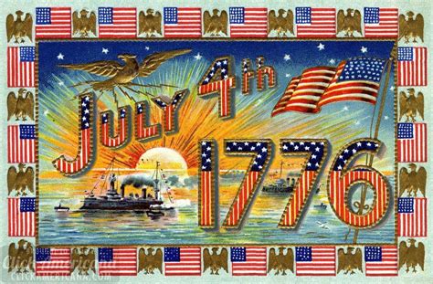 Vintage Postcards For The 4th Of July Click Americana