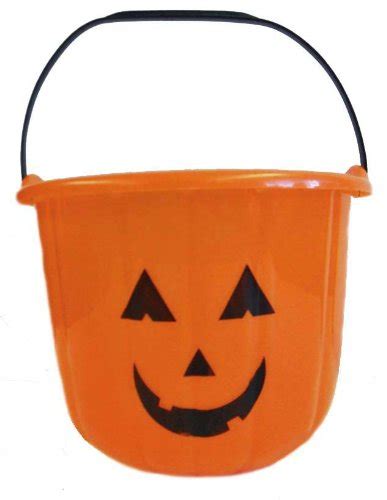 Forum Novelties Unisex Adults Pumpkin Pail Whandle Orange Standard