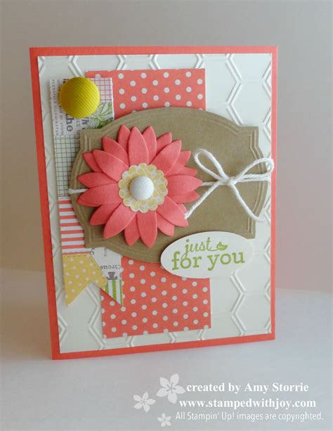Pop up cards are a thoughtful take on a standard greetings card, showing the recipient how much you care by putting more effort into it. Pop-Up Posies | Stampin Up Card Ideas | Stampin Up Cards, Stampin up, Embossed cards