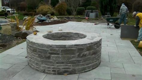How To Build A Stone Fire Pit On A Patio