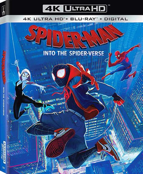 Spiderman Into The Spider Verse 4k Uhd Blu Ray Movie Review