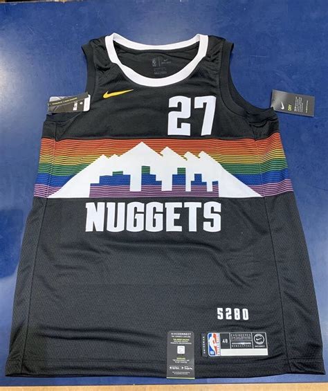 Find a new denver nuggets ladies jersey at majesticathletic.com. Nuggets 2019-20 City Jersey leaked (Black Rainbow) : nba