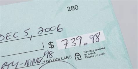How To Write A Check With Cents