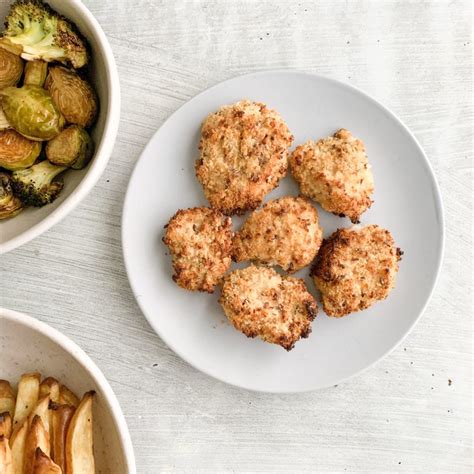 You'll love air frying chicken nuggets, we guarantee that! Air Fryer Chicken Nuggets | Sarah Moore Wellness