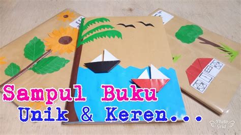 sampul buku unik dan keren - YouTube