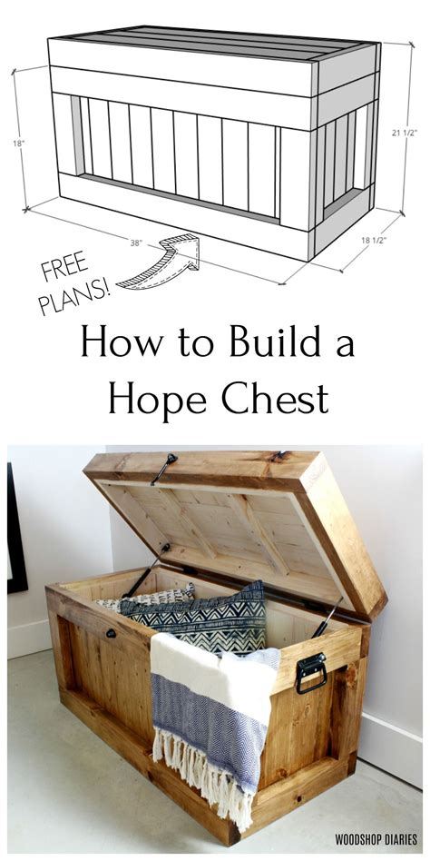 How To Build A Diy Hope Chest In 5 Steps Free Plans Artofit