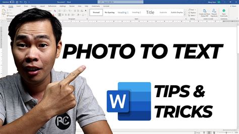 How Easy To Convert Image To Text In Word Document Image To Text