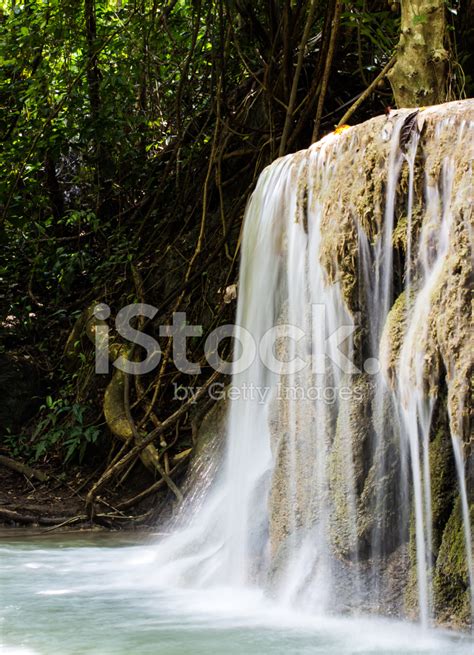 Deep Forest Waterfall In Thailand Stock Photo Royalty Free Freeimages