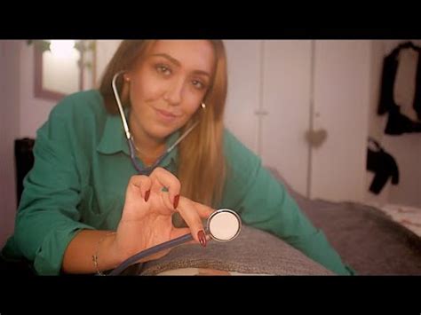 ASMR Nurse Examines You In Bed Roleplay Bedside Medical Exam Removing Stitches