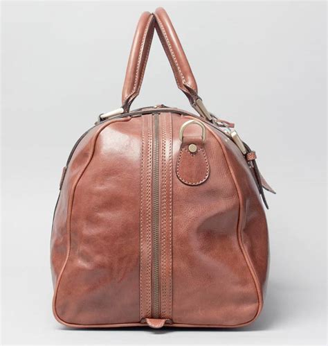 The Maxwell Scott Flerom Bag Luxury Leather Overnight Bag