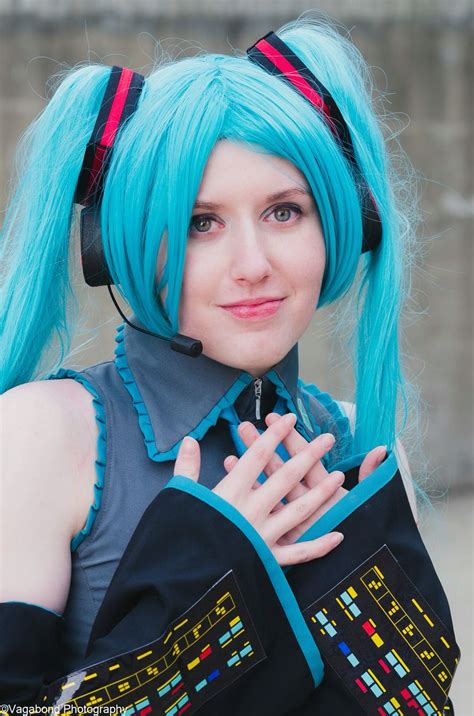 Character Miku Hatsune From Vocaloid Model Makeup Outfit Me Photo By Vagabond Photography