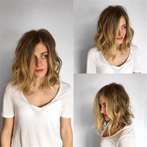 Blonde Messy Textured Bob With Invisible Layers The Latest Hairstyles