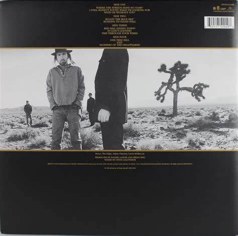 Lot Detail U2 Bono Signed The Joshua Tree Album Psadna