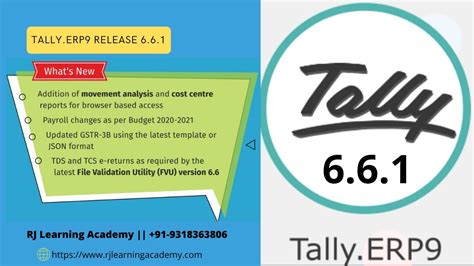Tally Update New Release 661 Tally Latest Release Youtube