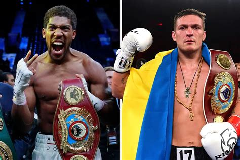Usyk Vs Joshua Heavyweight Title Bout Confirmed For September