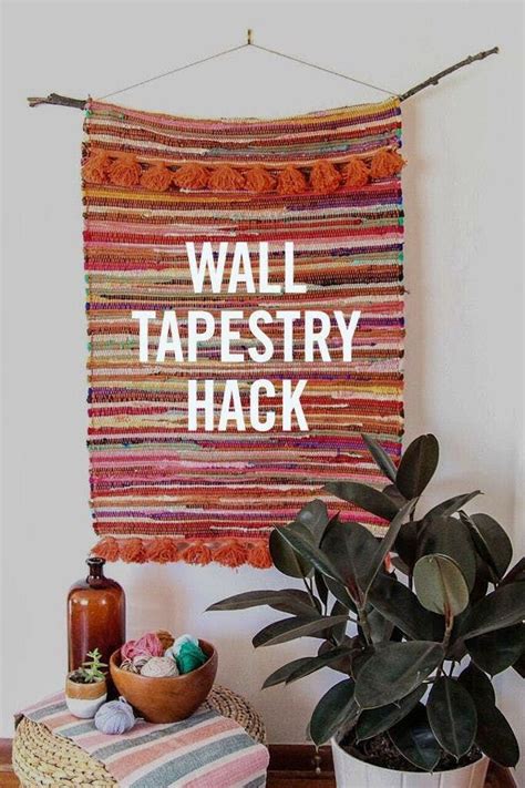 Easy Ways To Hang A Tapestry In Minutes Or Less In Wall