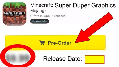 Leaked Mcpe Update Release Date Super Duper Graphics Minecraft Pe