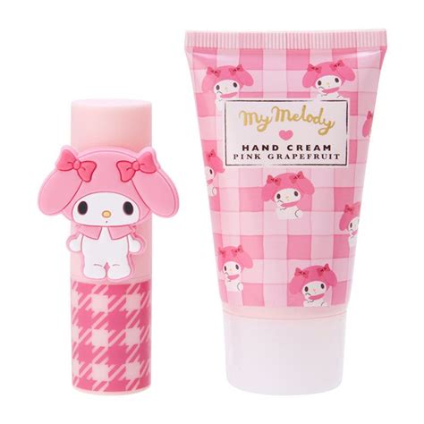 Japan Sanrio My Melody Lip Balm And Hand Cream Setdefault Title Hello