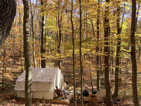 Camping in Coopers Rock State Forest - My Trails Are Many