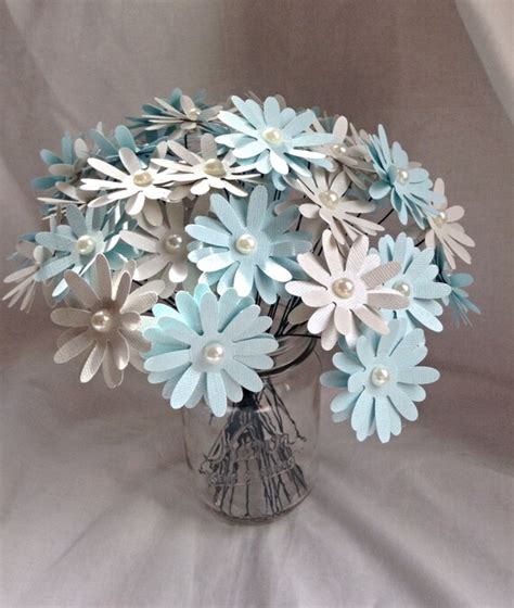 Items Similar To Paper Daisies Paper Flowers Wedding Centerpiece
