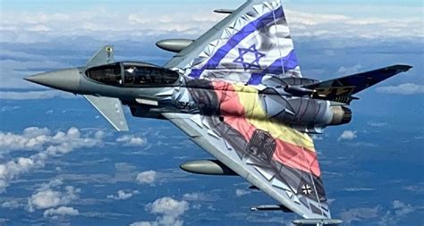 German And Israeli Military Planes Fly Over Jerusalem For First Time
