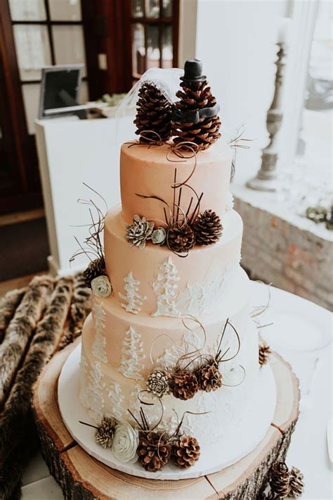 Mini pine cone and cork christmas trees from sustain my craft habit for lydi out loud. Pine cones & flowers at this mountain-themed rustic ...