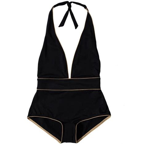 Huit Nageur Limited Swimsuit 255 Pln Liked On Polyvore Featuring