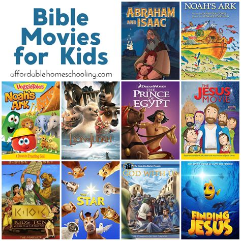 15 Engaging Bible Movies For Kids