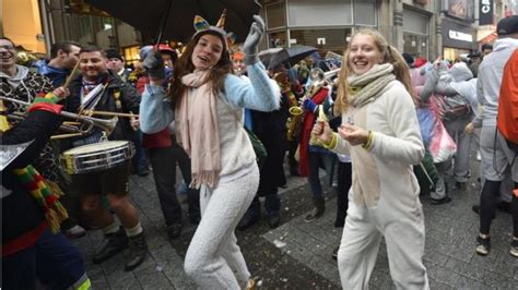 cologne carnival police record 22 sexual assaults bbc news