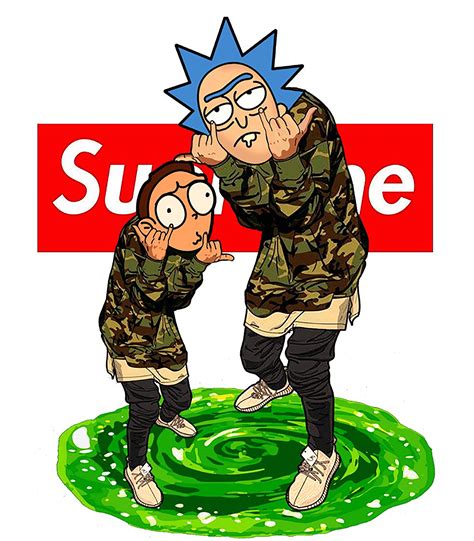 Camiseta Rick And Morty Supreme Vandal