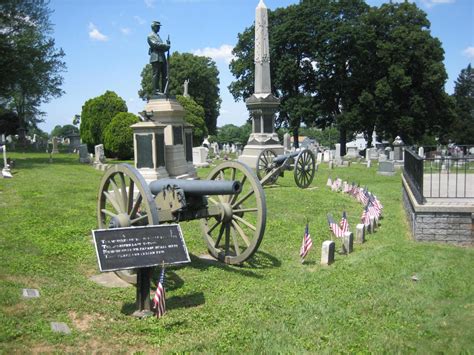 Civil War Monument In Mount Olivet Cemetery Hanover Pennsylvania Gettysburg Daily