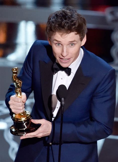 Eddie Redmayne Wins Best Actor At The 2015 Oscars Could Not Be More Humble Grateful And