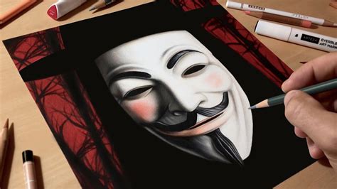 V For Vendetta Sketch