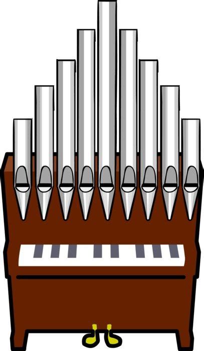 Pipe Organ Drawing Free Image Download