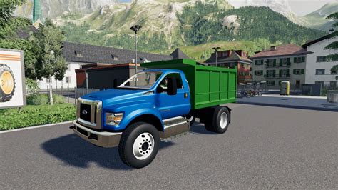 Ford F750 Dump Truck V 10 Fs19 Mods