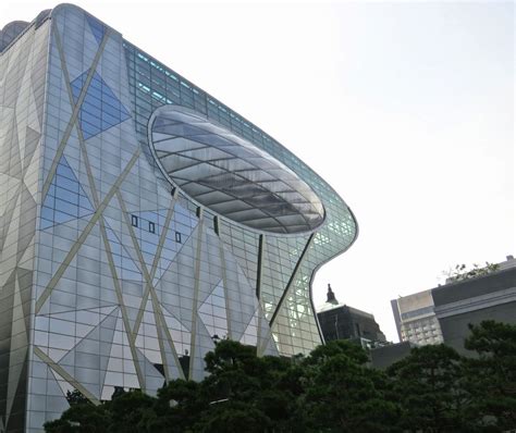 Seul Corea Del Sud Seoul New City Hall By Iarc Architects Unusual