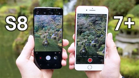 You can now create photos with a dreamy, blurry background. Samsung Galaxy S8 vs iPhone 7 Plus Camera Test Comparison ...