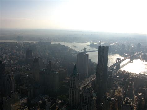 Looking Northeast From 1 World Trade Center 90th Floor Flickr