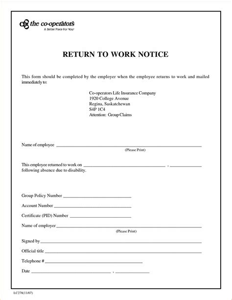 Printable Urgent Care Doctors Note Template
