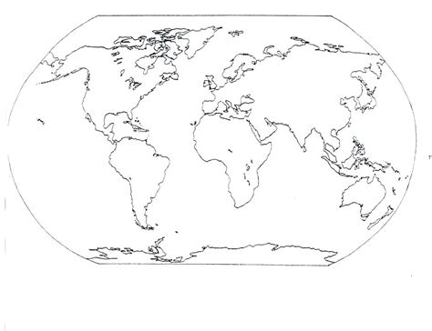 Map Of The World Black And White Printable Greig Roselli Blank World