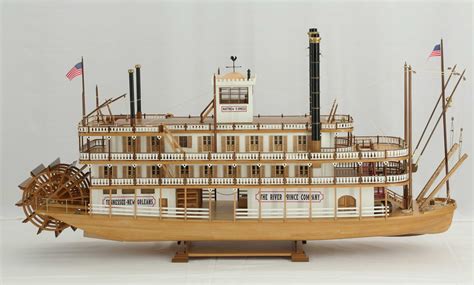 Ship Model Mississippi Steamboat Of 1870 Model Ships Model Boats