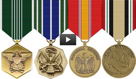 Military Awards And Decorations Medals Army Review Home Decor
