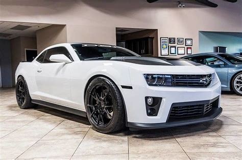 2012 Chevrolet Camaro Zl1 Coupe Upgrades 678 Rwhp Rare Summit White Wow