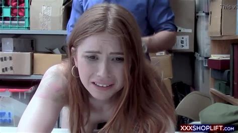 Irish Redhead Shoplifter Teen Chick Gets Punish Fucked VoyeurHouse Pro