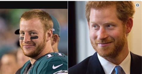 Injured eagles qb carson wentz proposes to girlfriend after super bowl win: Even the Eagles think Carson Wentz and Prince Harry look alike - Bleeding Green Nation