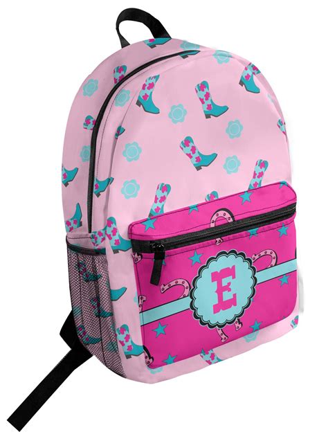Custom Cowgirl Student Backpack Personalized Youcustomizeit